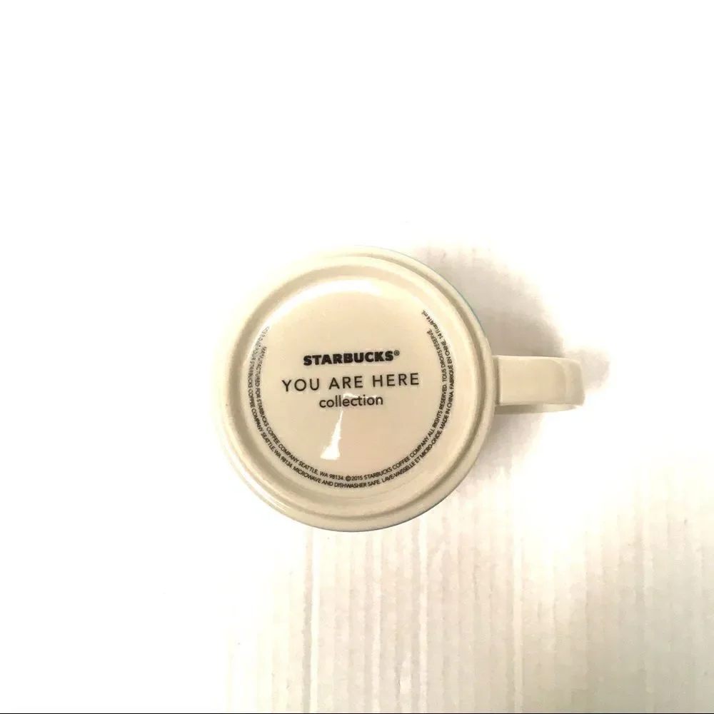 NIB Starbucks mug “you are here” California 14oz‎